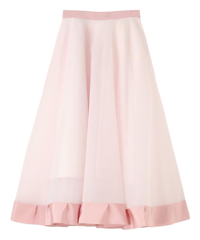 シアー立体スカート（日本生地）_smr26ss-sk52