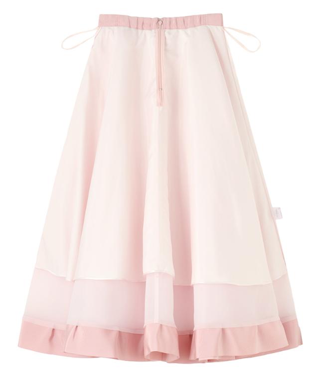 シアー立体スカート（日本生地）_smr26ss-sk52