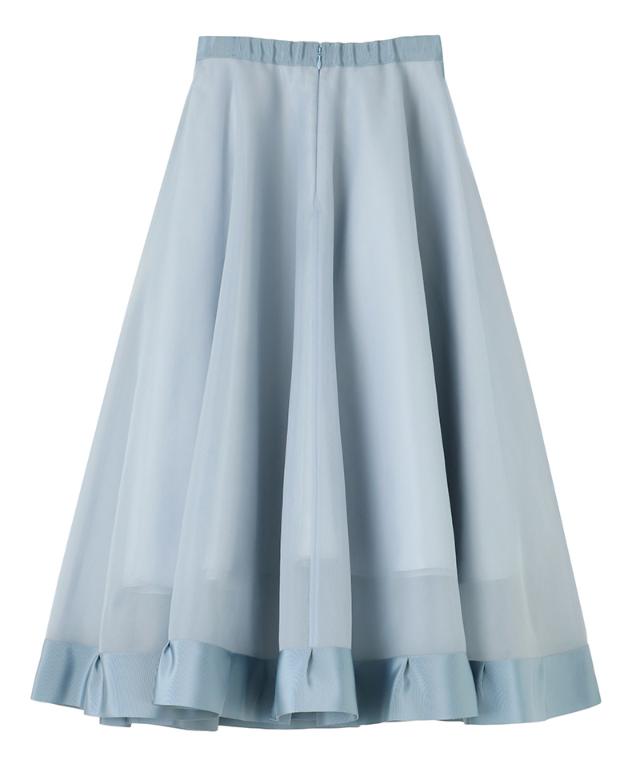 シアー立体スカート（日本生地）_smr26ss-sk52