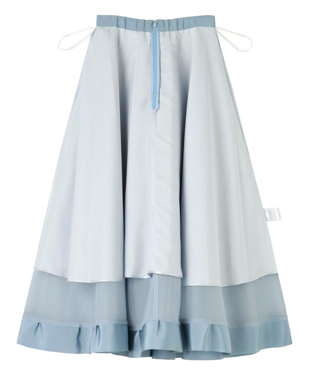 シアー立体スカート（日本生地）_smr26ss-sk52