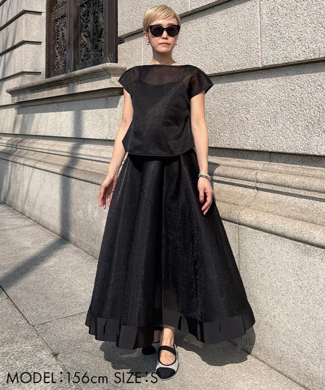 シアーエアリートップス（日本生地）_smr26ss-tp53