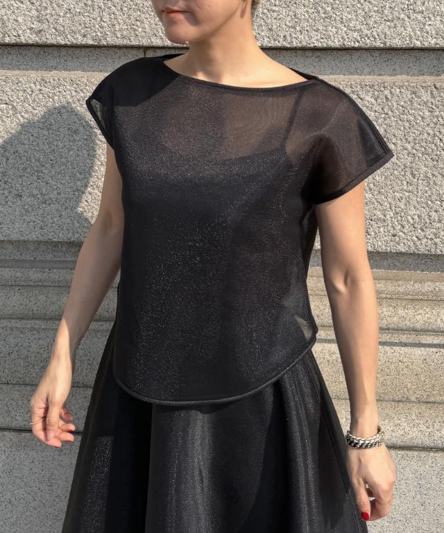 シアーエアリートップス（日本生地）_smr26ss-tp53