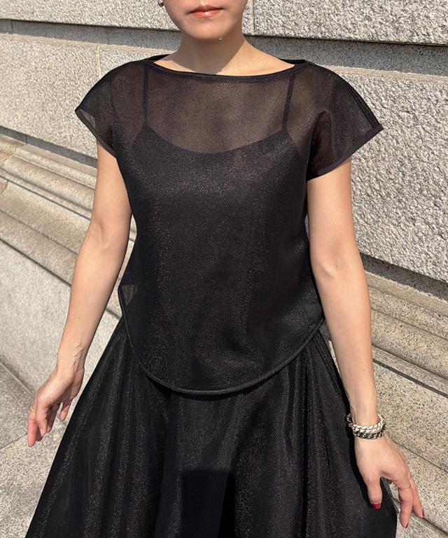 シアーエアリートップス（日本生地）_smr26ss-tp53