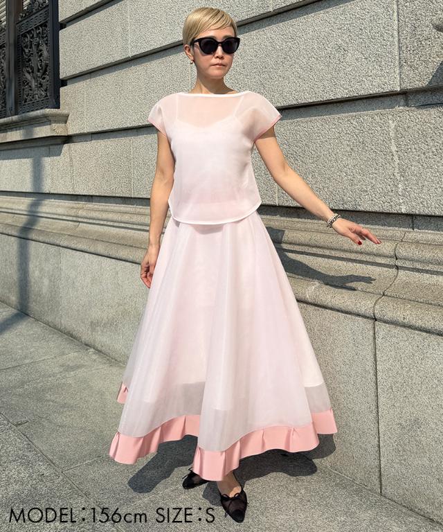 シアーエアリートップス（日本生地）_smr26ss-tp53