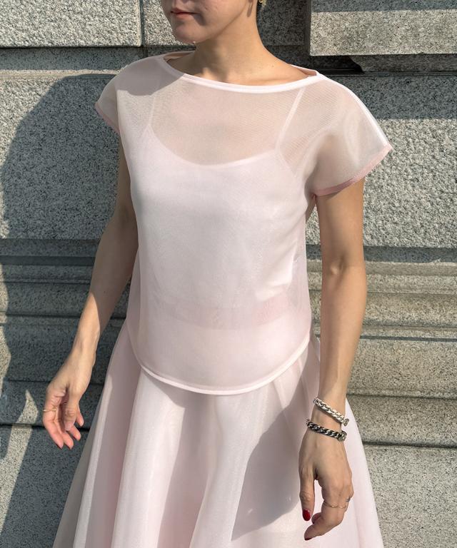 シアーエアリートップス（日本生地）_smr26ss-tp53