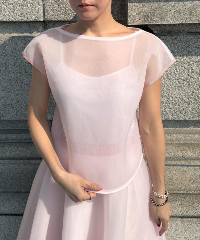 シアーエアリートップス（日本生地）_smr26ss-tp53