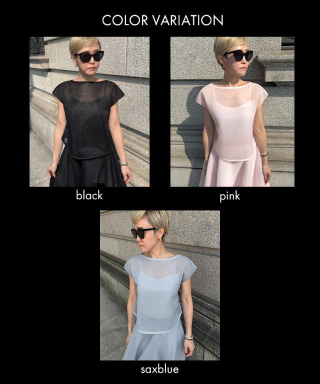 シアーエアリートップス（日本生地）_smr26ss-tp53