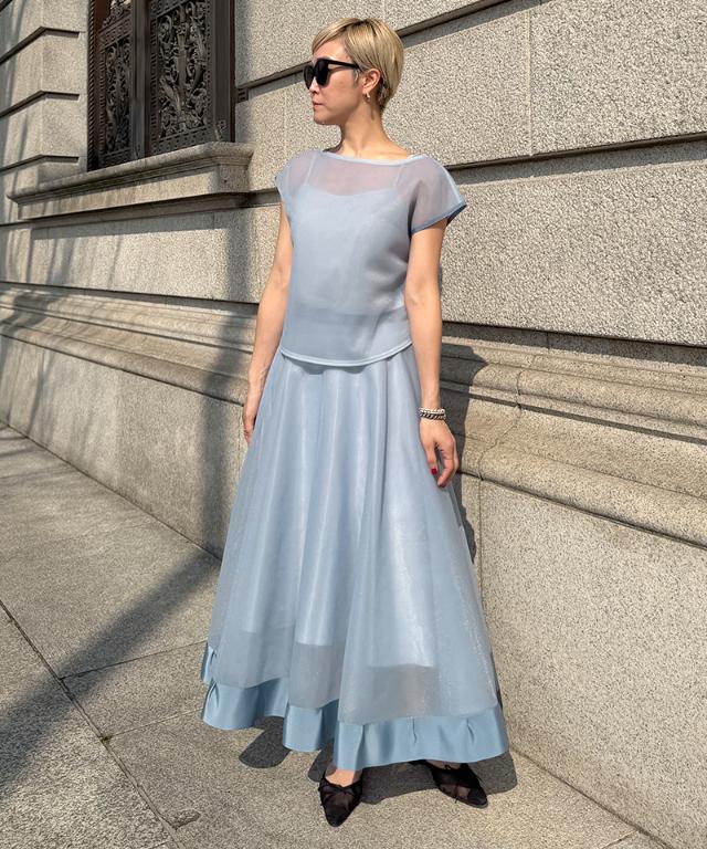 シアーエアリートップス（日本生地）_smr26ss-tp53