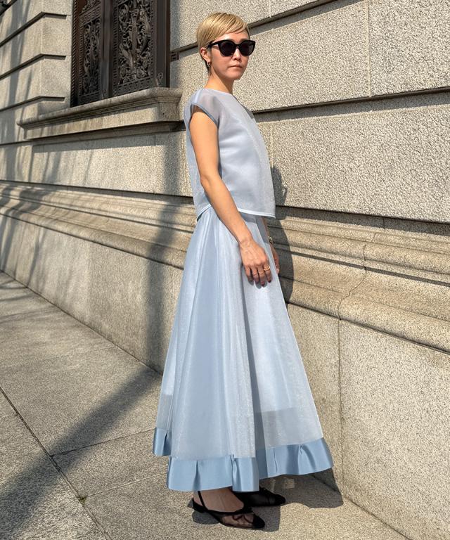 シアーエアリートップス（日本生地）_smr26ss-tp53