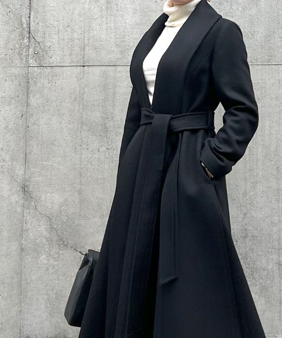 日本製　JENNEウールコート_sty22aw-co01b