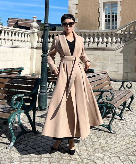 日本製　JENNEウールコート_sty22aw-co01c