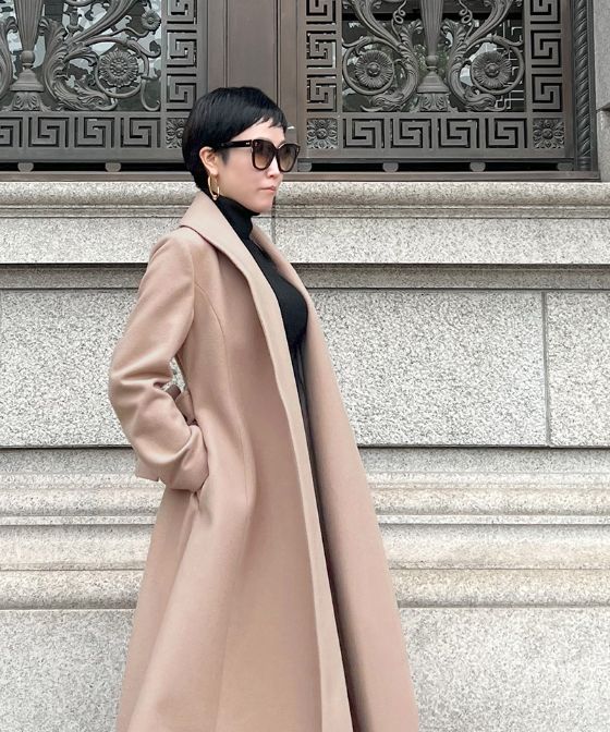 日本製　JENNEウールコート_sty22aw-co01c