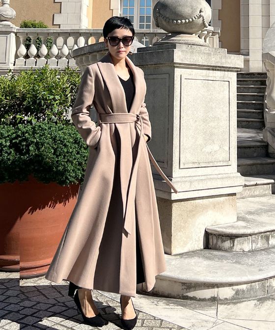 日本製　JENNEウールコート_sty22aw-co01c