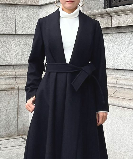 日本製　JENNEウールコート_sty22aw-co01e