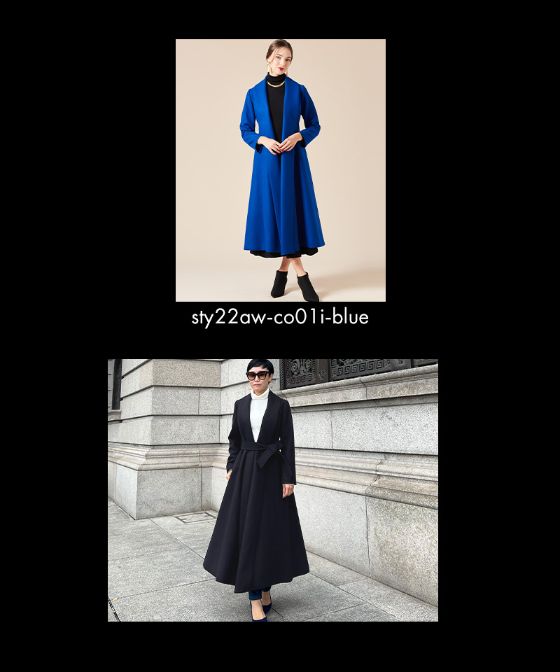 日本製　JENNEウールコート_sty22aw-co01e