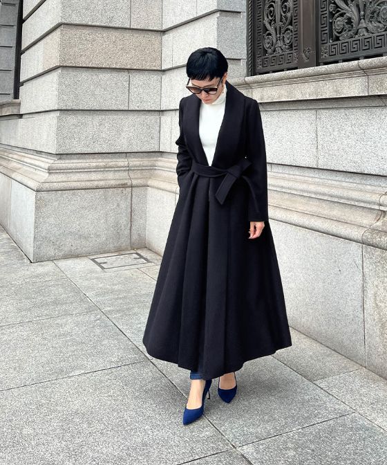 日本製　JENNEウールコート_sty22aw-co01e