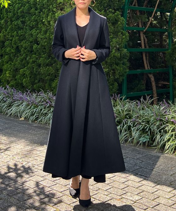 日本製　JENNEウールコート_sty22aw-co01e