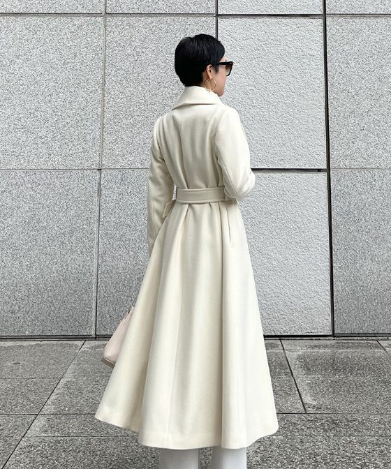 日本製　JENNEウールコート_sty22aw-co01g