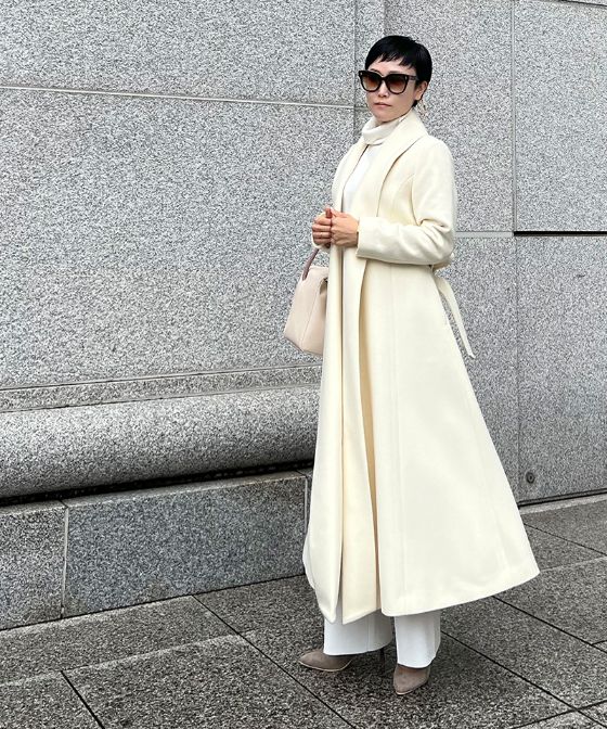 日本製　JENNEウールコート_sty22aw-co01g