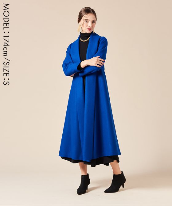 日本製　JENNEウールコート_sty22aw-co01i