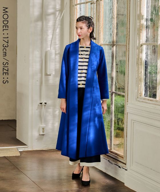 日本製　JENNEウールコート_sty22aw-co01i