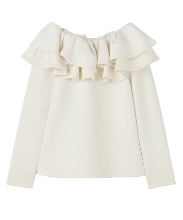 日本製ギャザーフリルトレーナー_sty25aw-bl17