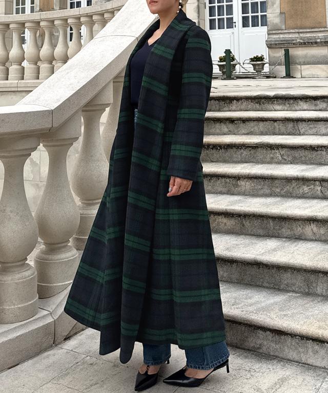 ウールブラックウォッチコート｜JENNE(ジェンヌ)公式通販：パリ