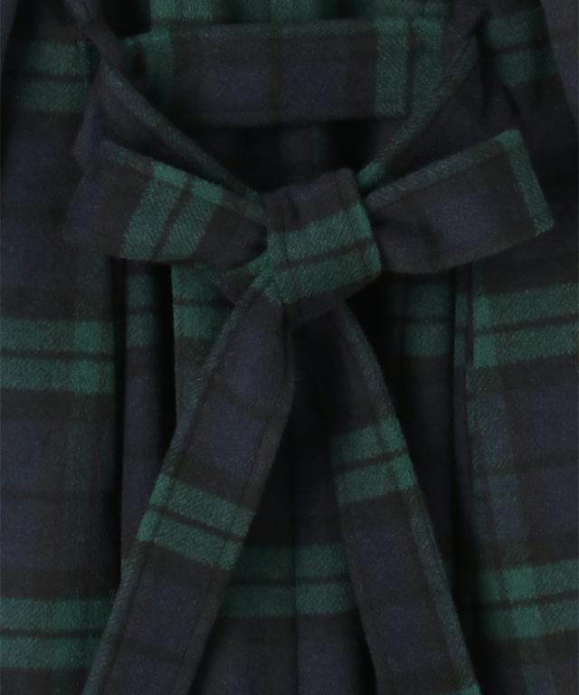 ウールブラックウォッチコート_sty25aw-co01