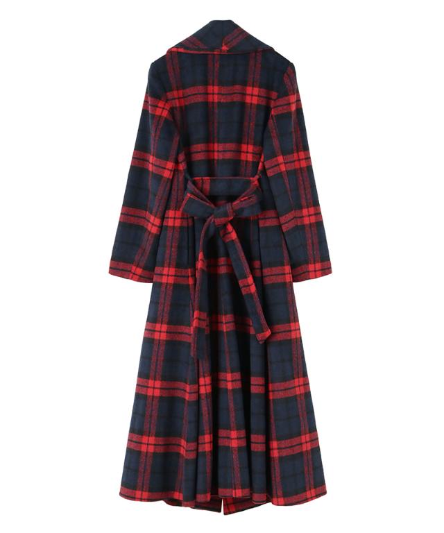 ウールブラックウォッチコート_sty25aw-co01