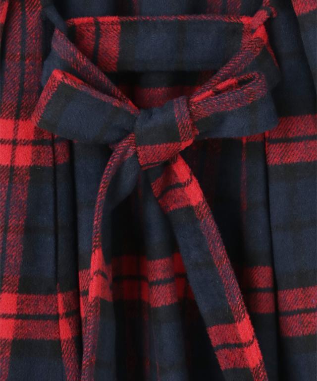 ウールブラックウォッチコート_sty25aw-co01