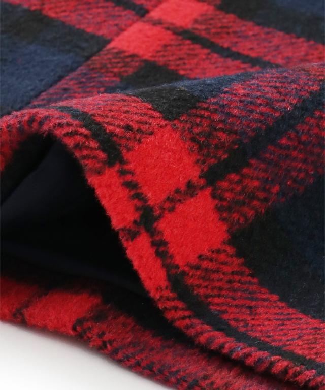 ウールブラックウォッチコート_sty25aw-co01