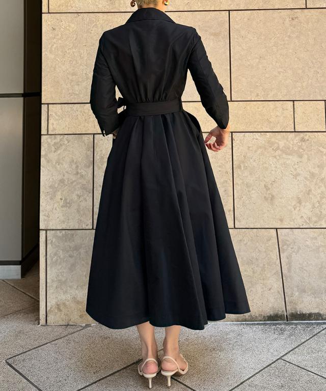 トレンチワンピースコート(撥水機能生地)_sty25aw-co03