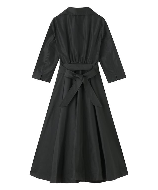 トレンチワンピースコート(撥水機能生地)_sty25aw-co03