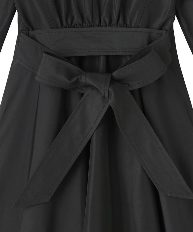 トレンチワンピースコート(撥水機能生地)_sty25aw-co03