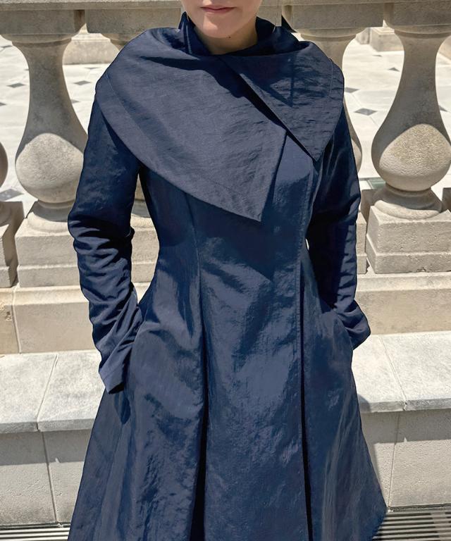 クラシカルオードリーコート(撥水機能生地)_sty25aw-co04