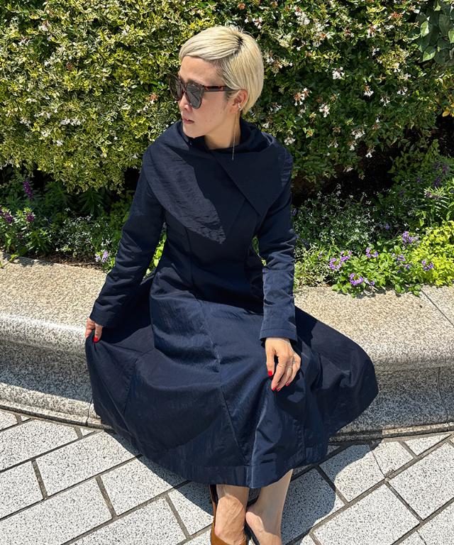 クラシカルオードリーコート(撥水機能生地)_sty25aw-co04