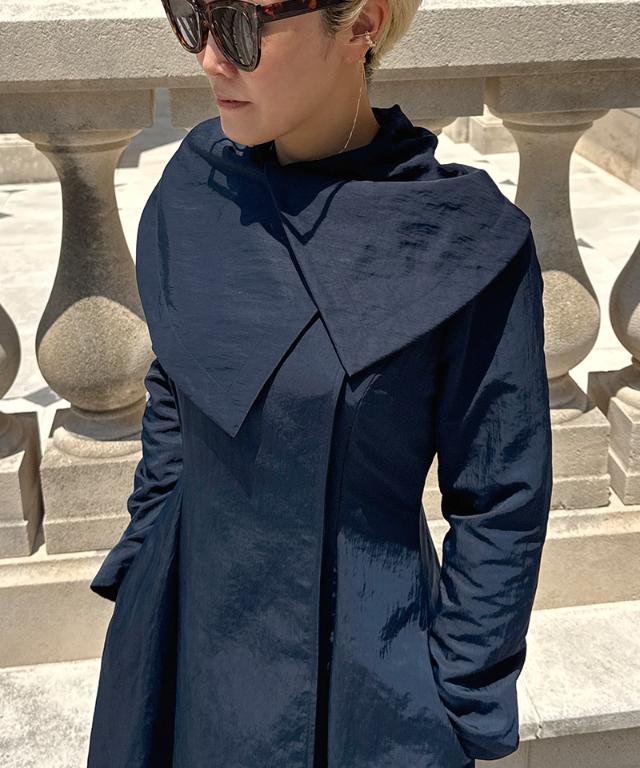 クラシカルオードリーコート(撥水機能生地)_sty25aw-co04