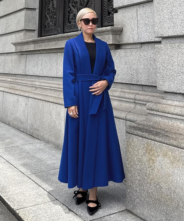 【美品】JENNE／日本製ウールコート（ネイビー） JENNEウールコート｜JENNE(ジェンヌ)公式通販：パリジェンヌの