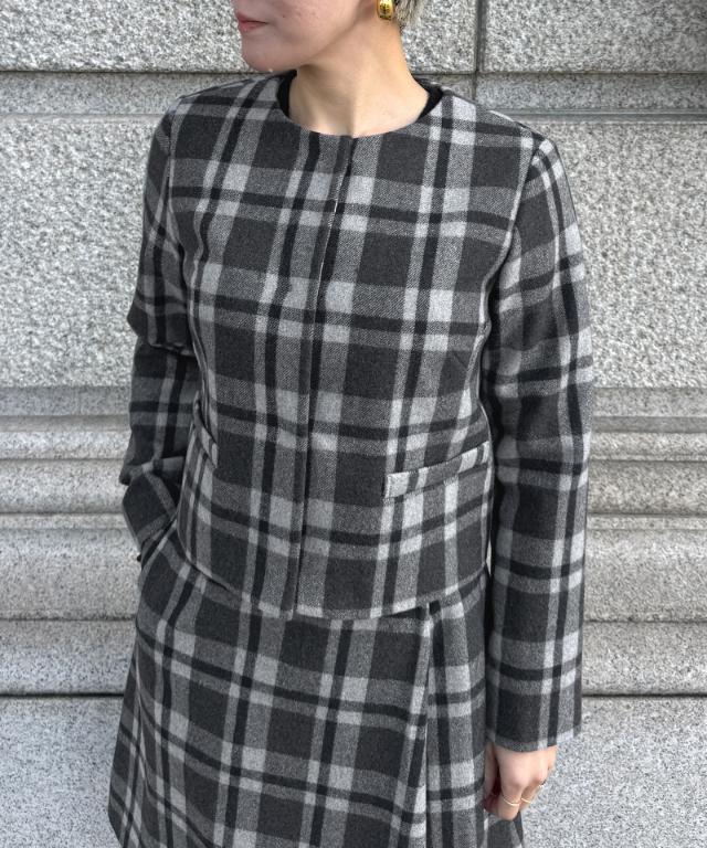 JENNEチェックジャケット_sty25aw-jk08
