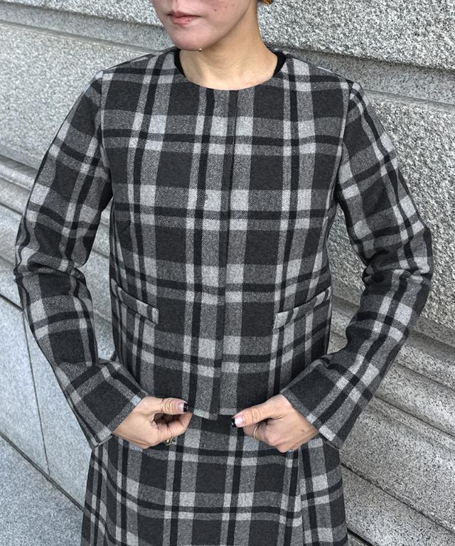 JENNEチェックジャケット_sty25aw-jk08