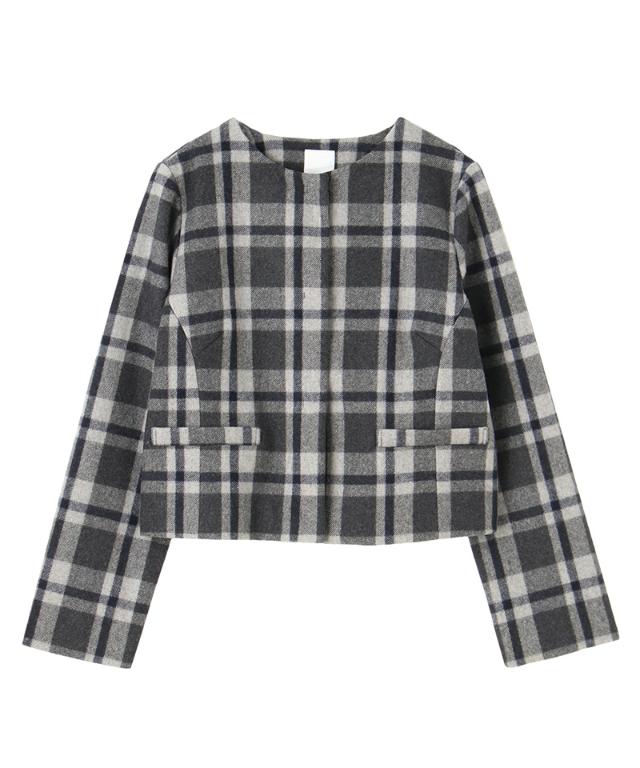 JENNEチェックジャケット_sty25aw-jk08