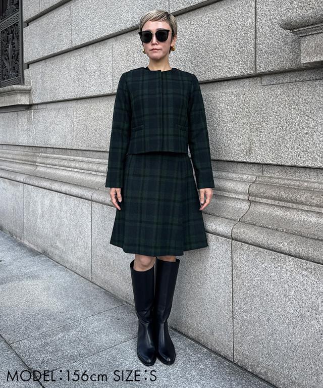 JENNEチェックジャケット_sty25aw-jk08