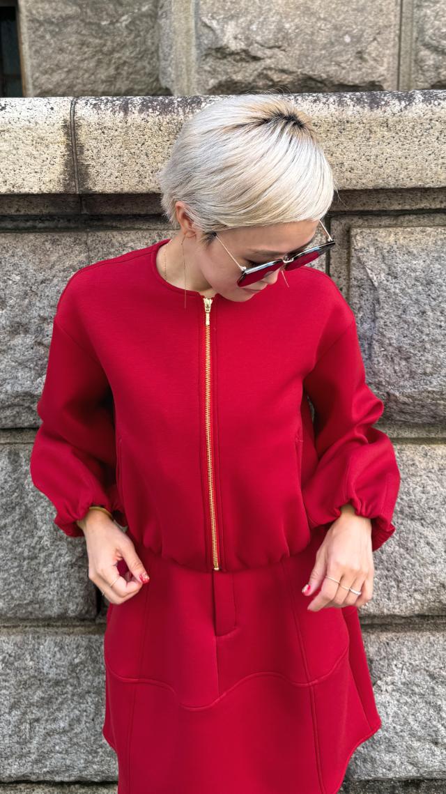 カットソー軽量ブルゾン