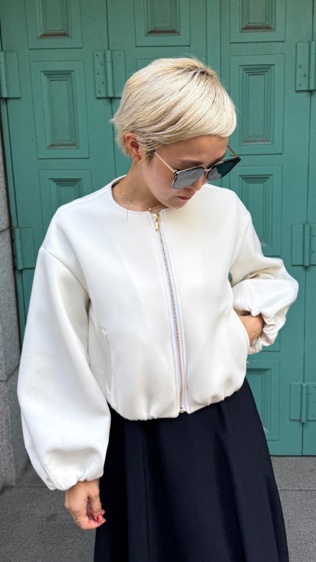 カットソー軽量ブルゾン