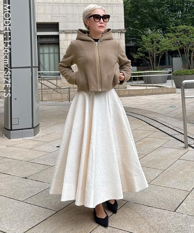 JENNE ジェンヌ　保温エアリーフリースジャケット（イタリア素材） 保温エアリーフリースジャケット（イタリア素材）｜JENNE(ジェンヌ