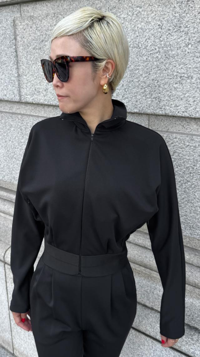 日本製エアリーストレッチブルゾン