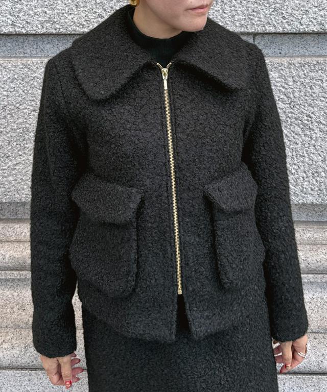 JENNEプードルジャケット_sty25aw-jk46