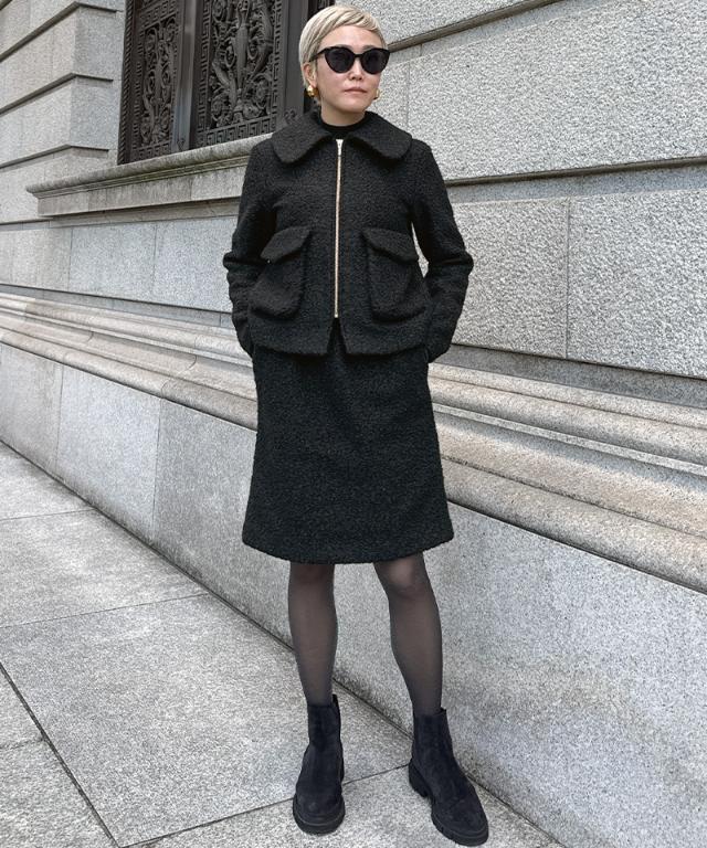 JENNEプードルジャケット_sty25aw-jk46