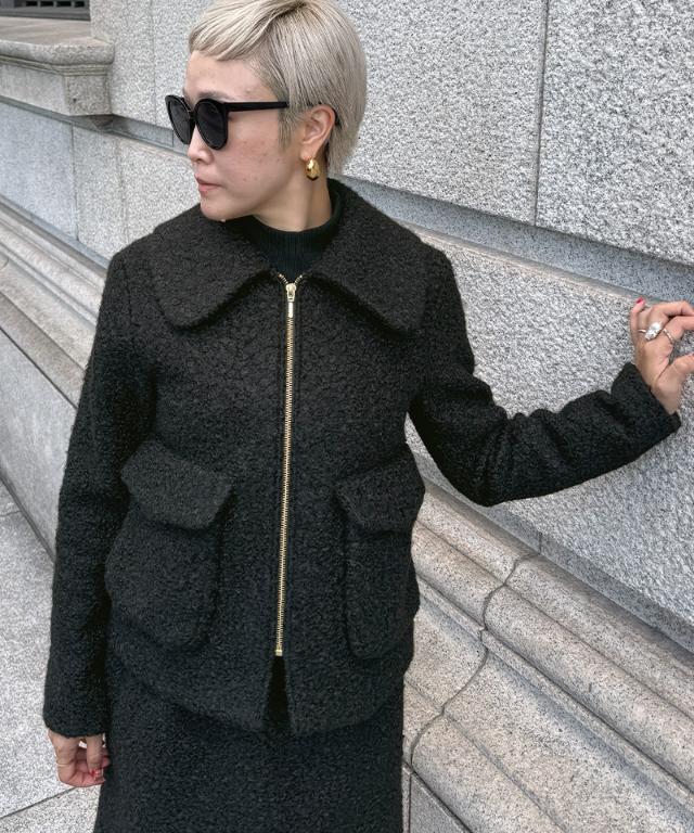 JENNEプードルジャケット_sty25aw-jk46
