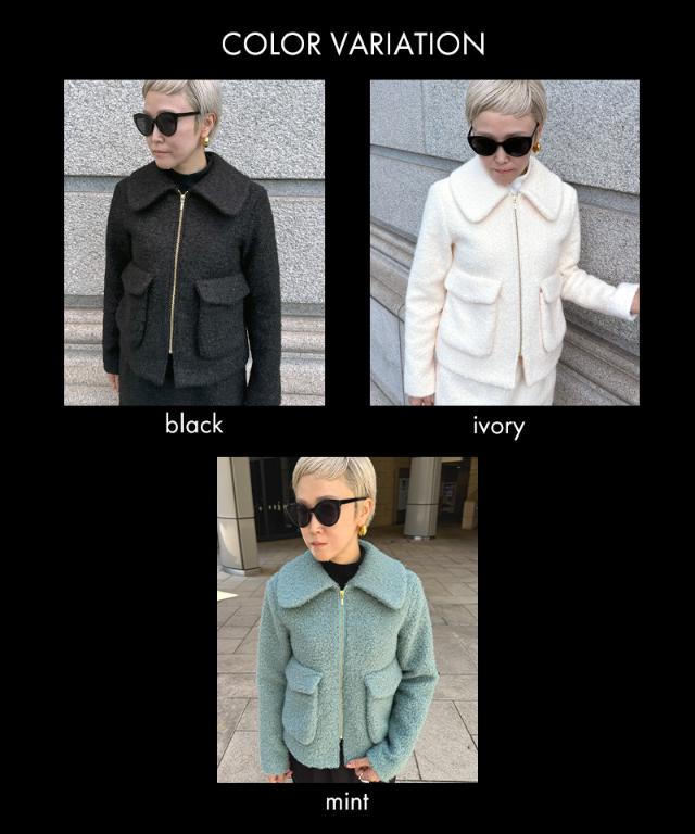 JENNEプードルジャケット_sty25aw-jk46